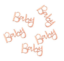 Tafelconfetti Baby roségoud 14g