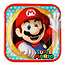 Super Mario Super Mario papieren borden 23cm 8 stuks