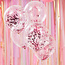 Ginger Ray Roze confetti ballonnen 5 stuks 30cm