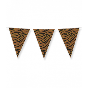 Tijger - Vlaggenlijn - 10 meter