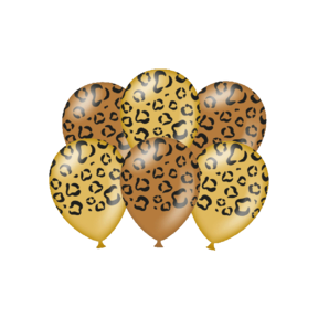 Panter - Ballonnen - 6 stuks - 30cm