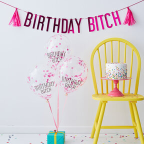 Feestkit Birthday Bitch