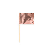 Cocktail Prikkers - Rosé Goud - 50 stuks