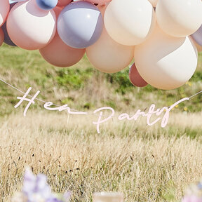 Letterslinger Hen Party eco vrijgezellenfeest 150cm