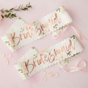 Bridesmaid sjerp floral party | Bruidsmeisje sjerp 2 stuks