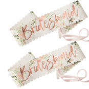 Bridesmaid sjerp floral party | Bruidsmeisje sjerp 2 stuks