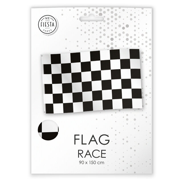 Race vlag 90x150cm