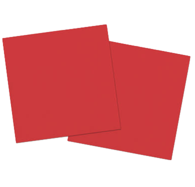 Servetten Appel Rood - 20 stuks
