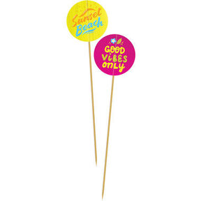 Zomer Cocktail Prikkers - 8 stuks