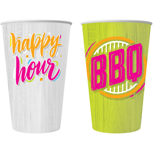 Zomer Bekers - 6 stuks - 700 ml