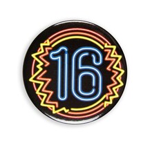 Neon button - 16
