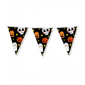 Halloween Vlaggenlijn - 10 meter