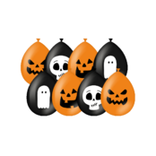Halloween Ballonnen - 8 stuks