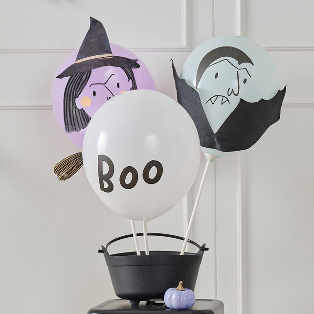 BOO - Halloween ballon kit DIY