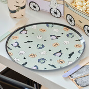 8 Papieren bordjes Halloween 22 cm