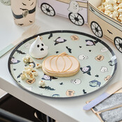 8 Papieren bordjes Halloween 22 cm