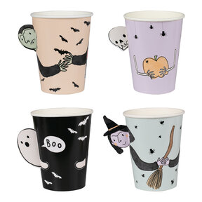 8 bekertjes Halloween 250ml