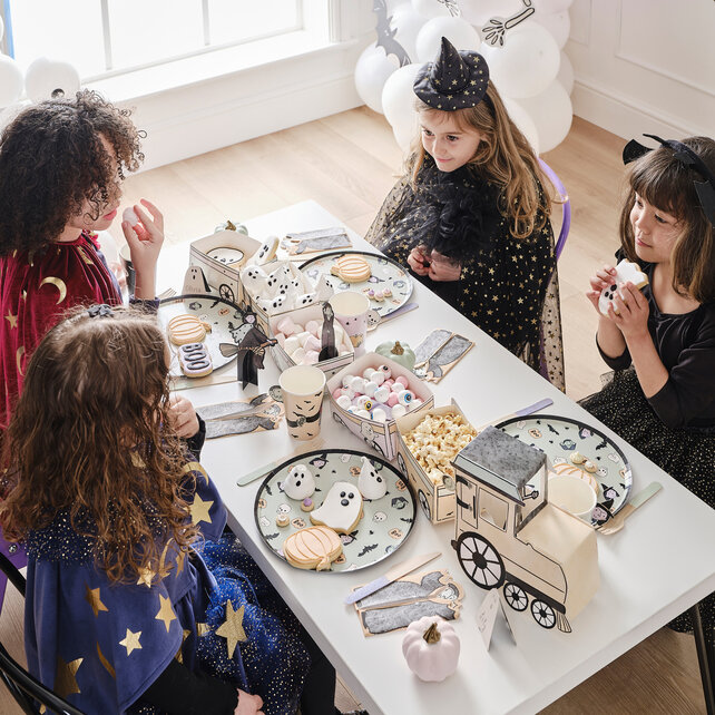 Snoepbakjes Halloween trein