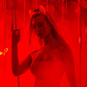 Tiara duivel - Halloween met LED