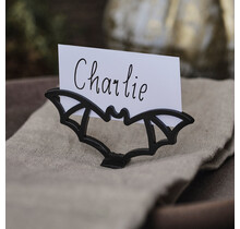 Vleermuis kaarthouder - Halloween - 4 stuks