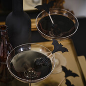 Vleermuis cocktailprikker - Halloween - 12 stuks