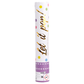 Party popper multicolour - 28cm - papier