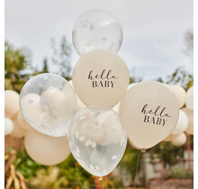 Hello Baby Taupe Ballonnenset - unisex