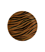 Tijger - Borden - 8 stuks - 23cm