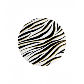 Zebra - Borden - 8 stuks - 23cm