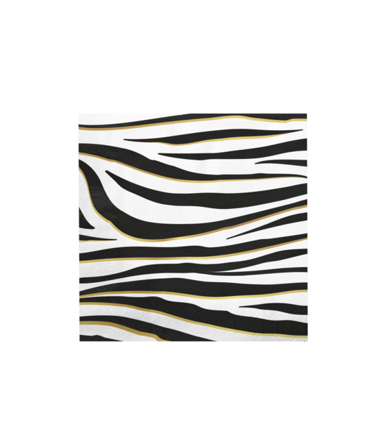 Zebra - Servetten - 16 stuks