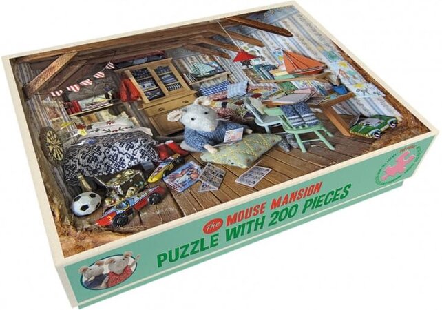 Puzzel Sam's slaapkamer (200 stukjes) Het Muizenhuis