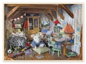 Puzzel Sam's slaapkamer (200 stukjes) Het Muizenhuis