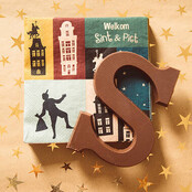 Servetten 'Welkom Sint & Piet' 33x33cm - 20 stuks