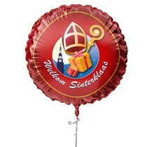 Folieballon Welkom Sinterklaas