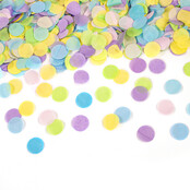 Confetti kanon pastel - 40cm - papier