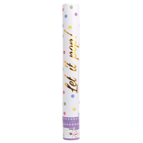 Party popper multicolour - 40cm - papier