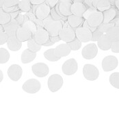 Confetti kanon witte rozenblaadjes - 40cm - papier