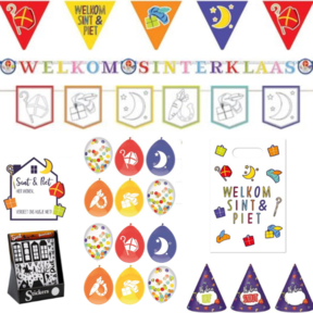 Sinterklaas versiering pakket XL (pakket 4)