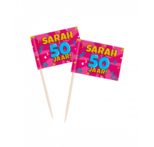 Sarah Cartoon - Cocktail Prikkers - 50 stuks