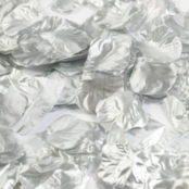 Rozenblaadjes Metallic Zilver - 144 stuks