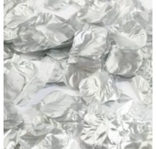Rozenblaadjes Metallic Zilver - 144 stuks