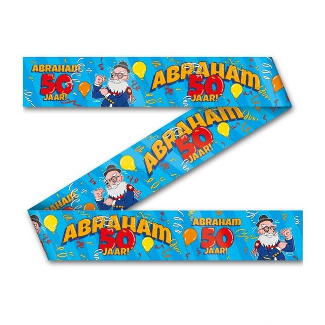 Abraham Cartoon - Afzetlint - 12 meter