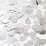 WeFiesta Tafelconfetti hart zilver