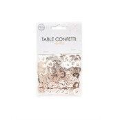 Tafelconfetti open hart rose goud