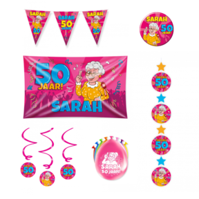 Sarah Cartoon Versiering pakket - M