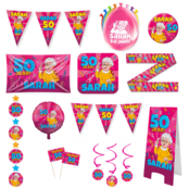 Sarah Cartoon Versiering pakket - XXL