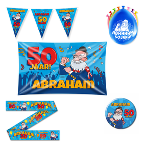 Abraham Cartoon Versiering pakket - S