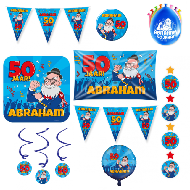 Abraham Cartoon Versiering pakket - XL