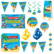 Pensioen Cartoon Versiering pakket - XL