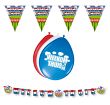 Welkom Thuis Thema Versiering pakket - S